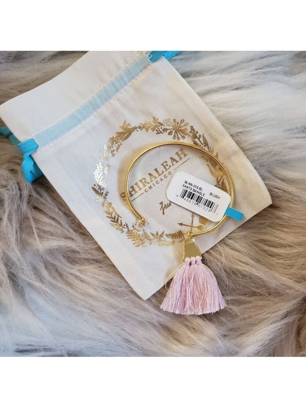 Shiraleah Sants Bangle Blush Gold